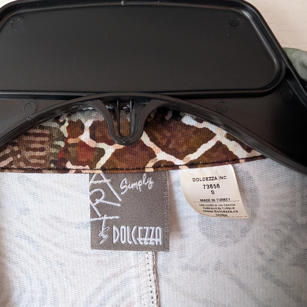 Wild Patchwork Animal Print Blazer - image 3